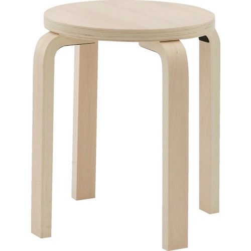 木製丸椅子 340Φ ナチュラル