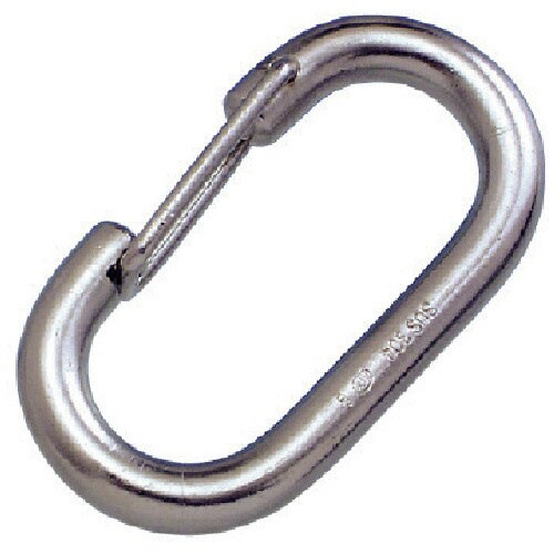 ステンレス O型フック 線径6mm長さ52mm