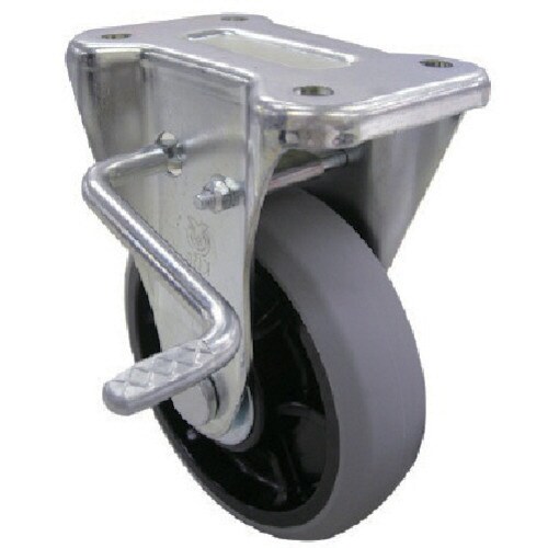 産業用キャスター右S付固定車