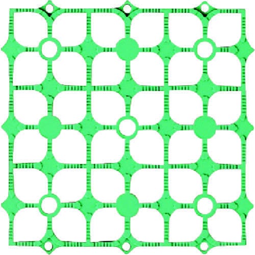 ジョイントスノコ ハイテックマット 緑