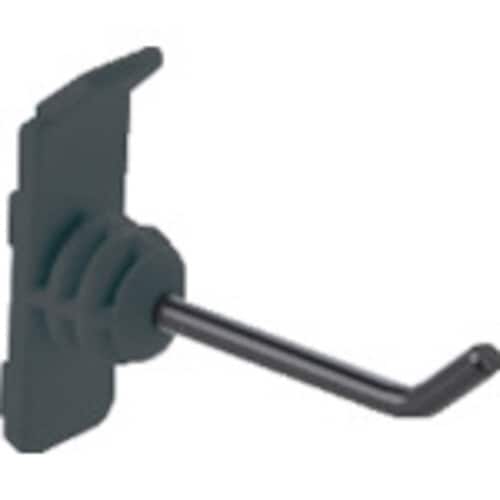 パネリーナ用樹脂フック 縦型ロング 黒