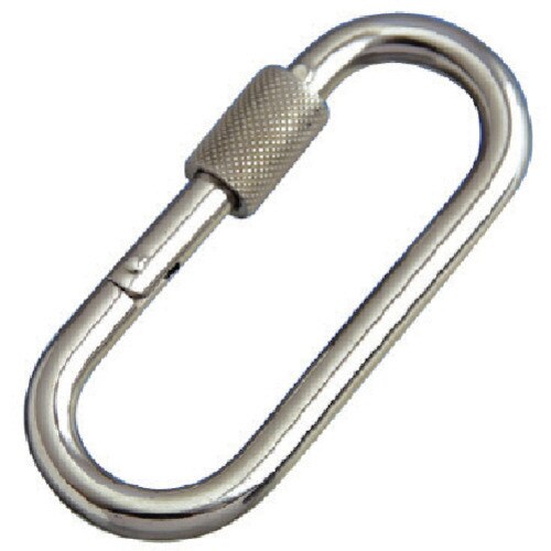 ステンレス プチカラビナ(環付)