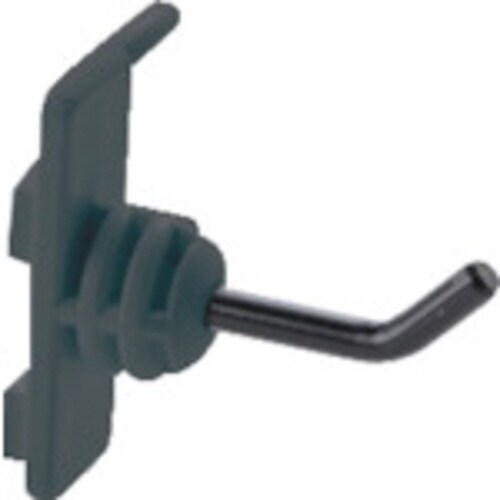 パネリーナ用樹脂フック 縦型ショート 黒