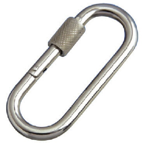 ステンレス プチカラビナ(環付)