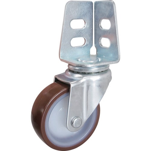 アングル式ウレタンキャスター 自在 Φ65