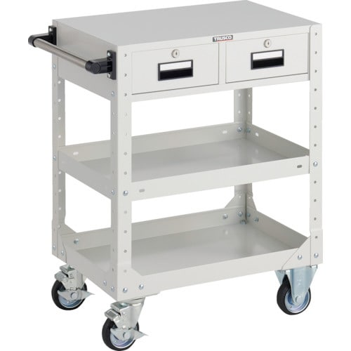 ツールワゴン(2列引出し付)