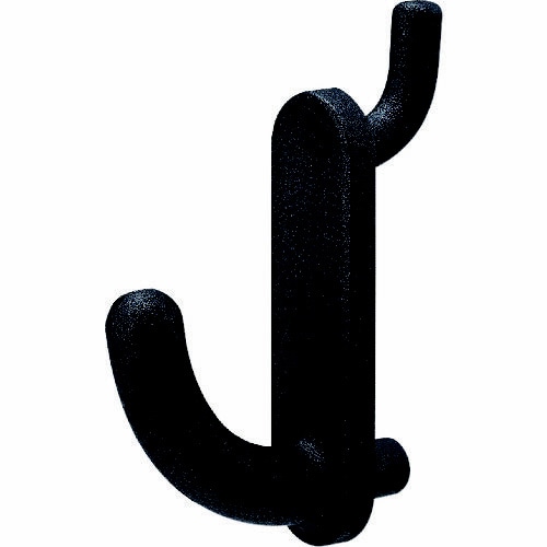 パンチングボード用樹脂フック黒バラ1P10入