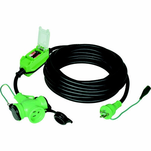 防雨型ポッキン延長ブレーカ 100V