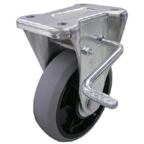 産業用キャスター右S付固定車