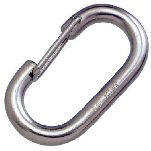 ステンレス O型フック 線径8mm長さ57mm