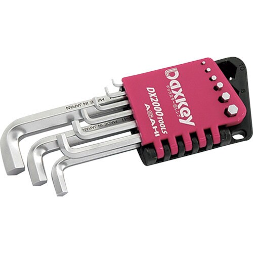 ショートダックスキー六角棒レンチセット9本組