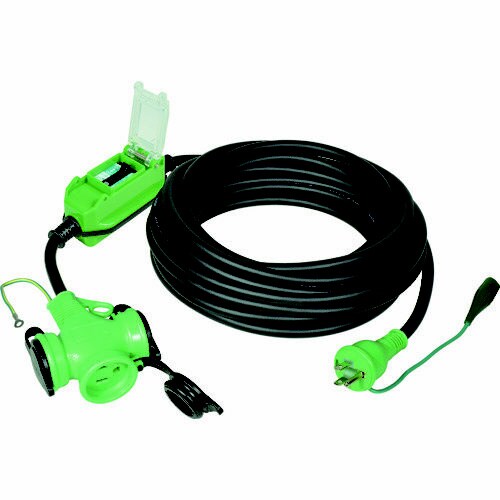 防雨型ポッキン延長ブレーカ 100V