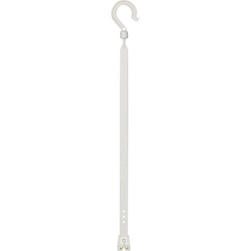 万能フッカー 400mm 丸フック付 【ホワイト】