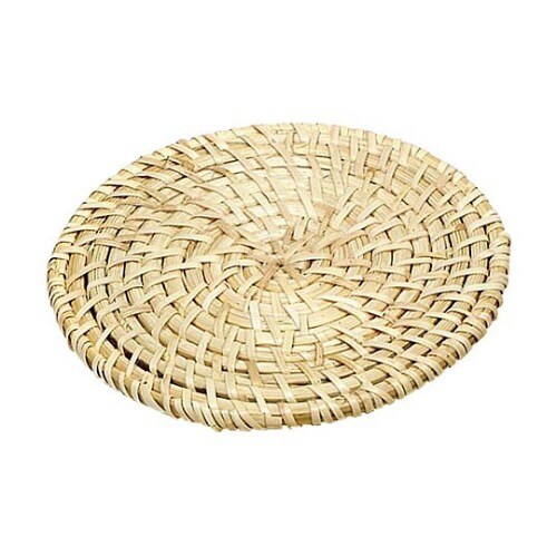 籐製鍋敷丸小(34−410S)