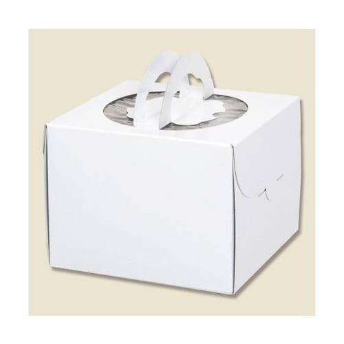 手提げデコホワイト 4寸 10枚