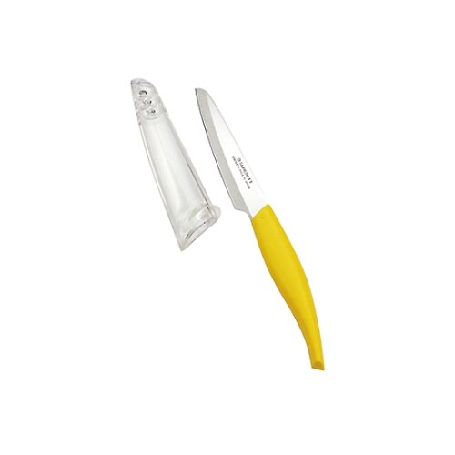 鞘付フルーツナイフ (イエロー) FC−101