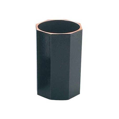 八角木目箸立 黒天朱 小 7586600