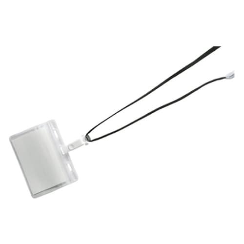 吊り下げ名札 脱着式 黒 CR−NF−477−B