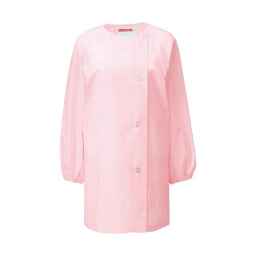 女子調理衣 長袖 ピンク 4L 750−33 4L