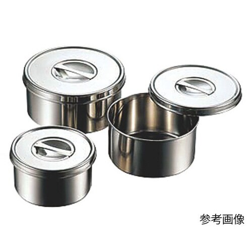 18−8丸型ヤクミ入 ツマミ付 10cm