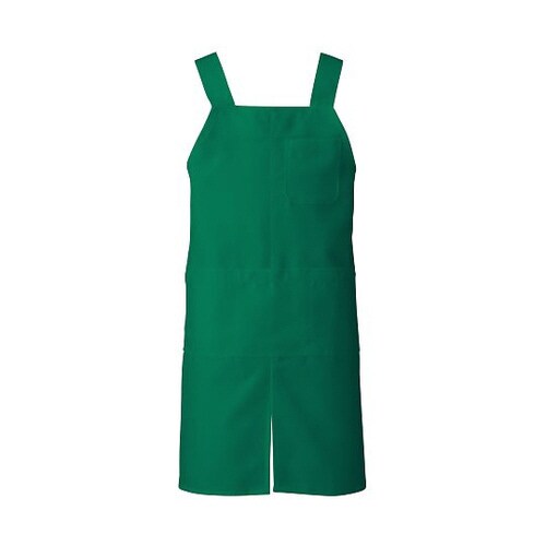 胸当てエプロンH型グリーン