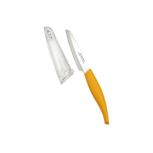 鞘付フルーツナイフ (オレンジ) FC−102