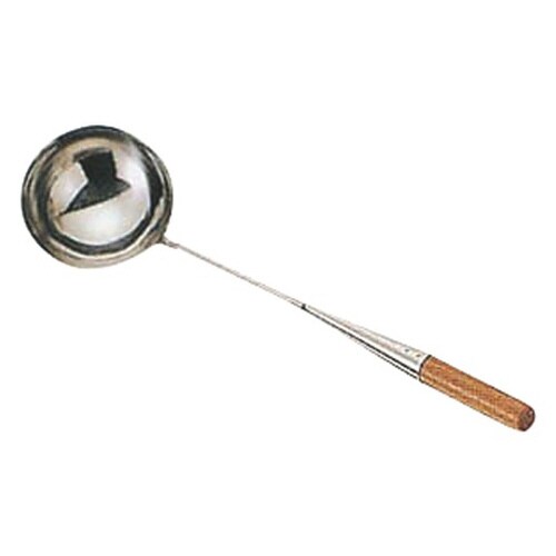 18−0中華お玉 ツナギ柄 大