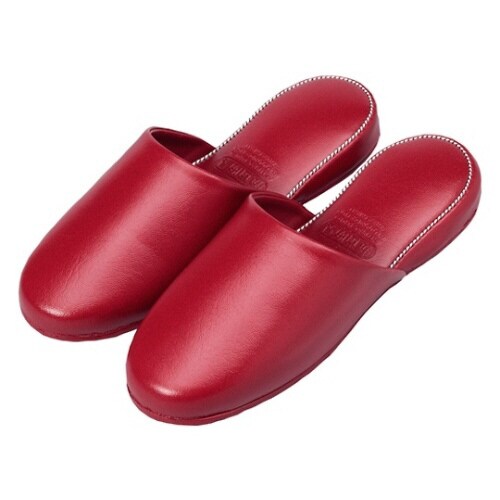 スリッパ 赤 0022パイピング