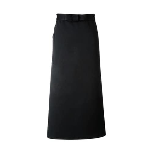 ソムリエエプロン 黒 フリー 493−25 フリー