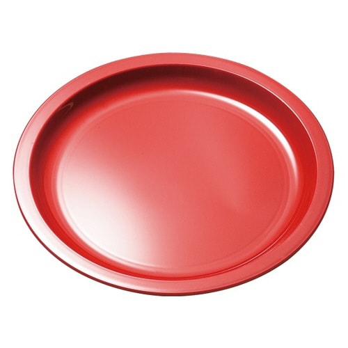 (レッド) ポリプロ丸皿26cm 1708R
