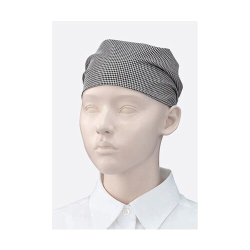 バンダナキャップ黒フリーAPK476−5