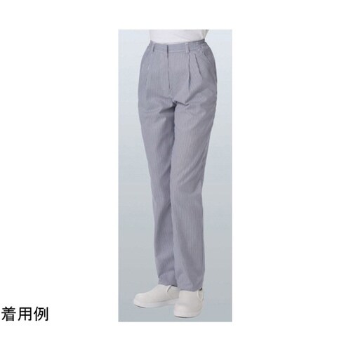 レディススラックスストライプ