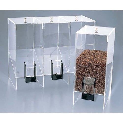 アクリルコーヒービーンズディスペンサー