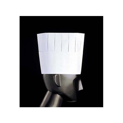 プリーツトックシェフハット(50枚入)A82110