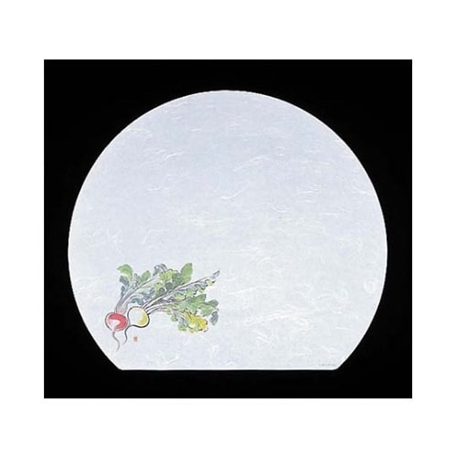 尺三半月懐石まっと抗菌遠赤和紙(100枚入)