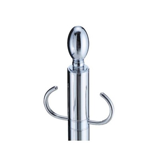 フロアパーティションポールクローム/鏡面