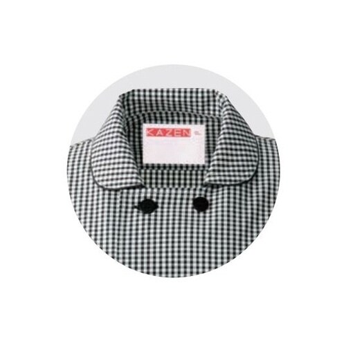 レディスコックシャツ 黒 3L 637−25 3L