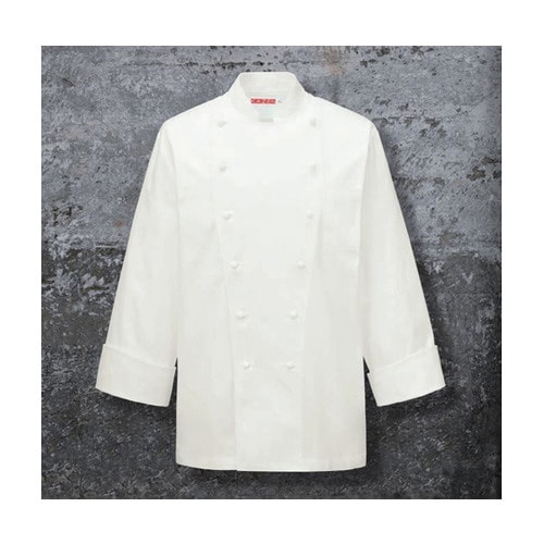 男子シェフコート長袖