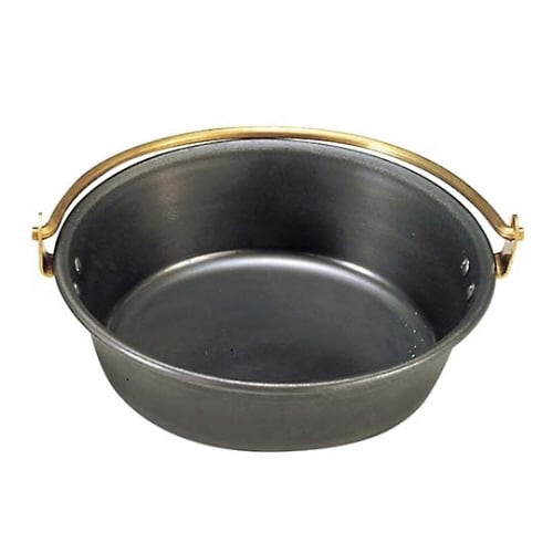 鉄海石鍋27cm吊手(石無し)