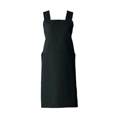 エプロン 黒 フリー APK3150 フリー