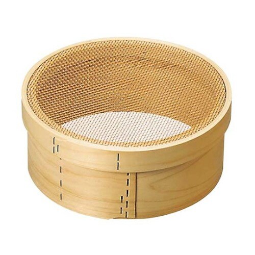 木枠銅張パン粉フルイ尺2(36cm)6.5メッシュ