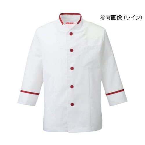 コックシャツ ワイン SS 646−18 SS