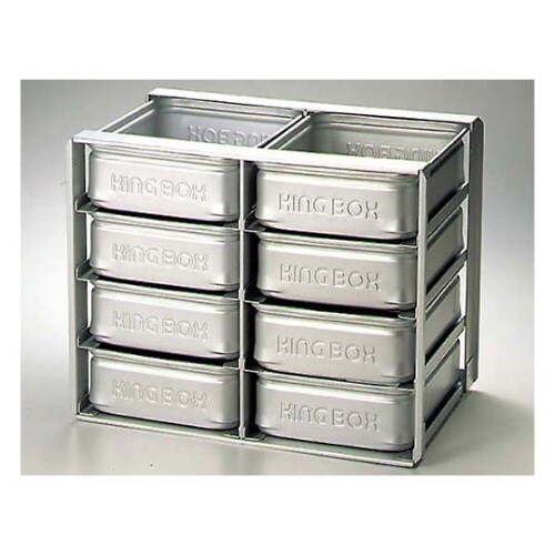 アルミ冷蔵庫用パンラックN−8