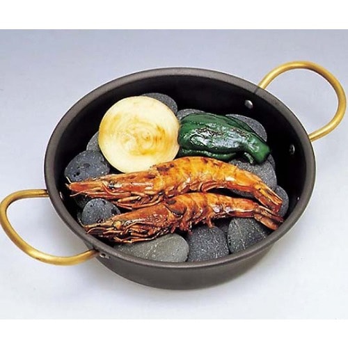 鉄海石鍋30cm両手(石無し)