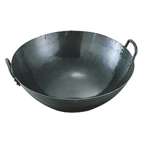 鉄打出四川鍋 39cm
