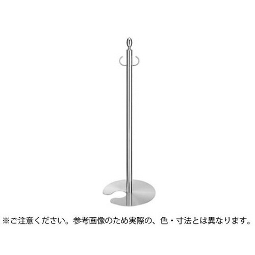 フロアパーティションポールスタッキングクローム