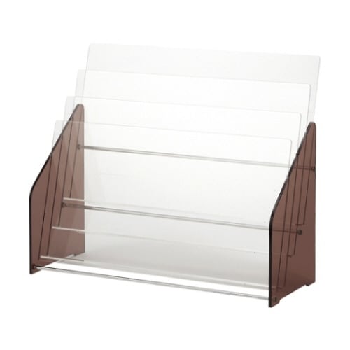 パンフレット台 アクリル製 CR−PF233−T