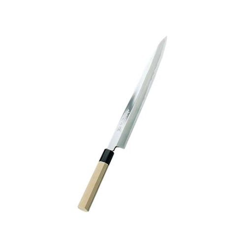 兼松作鏡面仕上柳刃庖丁27cm