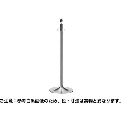 フロアパーティションポールクローム/ブラウン