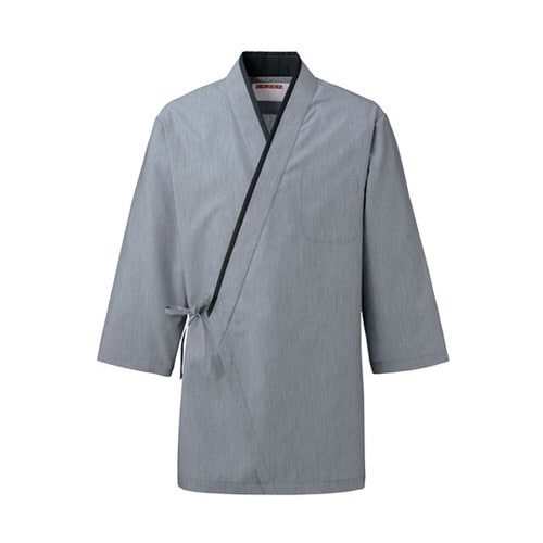 ハッピコートグレーx黒